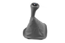 BMW 5 Series E39 1996-2003 Funda de palanca de cambios + pomo OEM (gris) foto 1