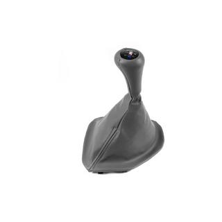 Funda de palanca de cambios + pomo OEM (gris) BMW 5 Series E39 1996-2003 foto 2