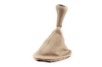 BMW 5 Series E39 1996-2003 Funda de palanca de cambios + pomo OEM (beige) foto 3