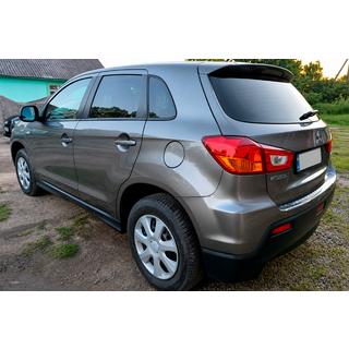 Protector de paragolpes trasero de acero inoxidable Carmos (2010-2019) Mitsubishi ASX 2010-2023 foto 3