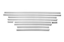 Mercedes Sprinter W907/W910 2018- Molduras de Puerta de Acero Inoxidable (10 uds, ExtraLong) foto 7
