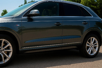 Audi Q3 2011-2019 Molduras de Puerta Acero Inoxidable (4 uds) foto 1
