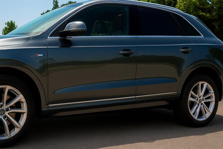 Audi Q3 2011-2019 Molduras de Puerta Acero Inoxidable (4 uds) Image