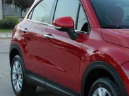 Fiat 500X 2014-2024 Molduras de ventana acero inoxidable (4 uds) foto 4