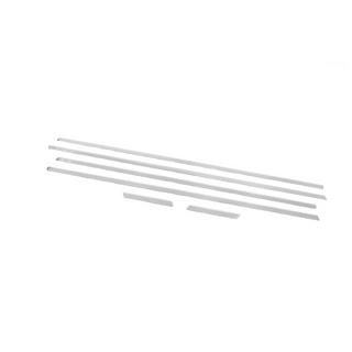 Molduras de ventanas Carmos (6 uds, acero inoxidable) Fiat Punto Grande/EVO 2006-2018 foto 3