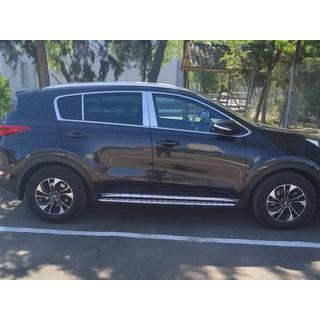 Cubiertas de pilares de puerta en acero inoxidable (6 piezas) Kia Sportage 2015-2021 foto 1