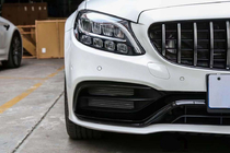 Mercedes C-class W205 2014-2021 Kit de carrocería con difusor (diseño AMG C63 2018-2021) foto 2