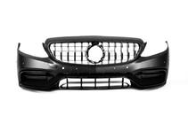 Mercedes C-class W205 2014-2021 Kit de carrocería con difusor (diseño AMG C63 2018-2021) foto 11