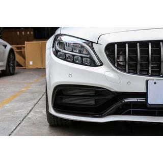 Kit de carrocería con difusor (diseño AMG C63 2018-2021) foto 2