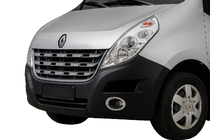 Renault Master 2011-2023 Cubiertas para faros antiniebla Carmos (2 uds., acero inoxidable) foto 3
