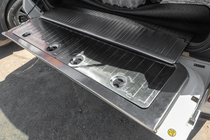 Toyota Land Cruiser 200 2007-2021 Juego de insertos de maletero en acero inoxidable foto 8