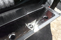 Toyota Land Cruiser 200 2007-2021 Juego de insertos de maletero en acero inoxidable foto 9
