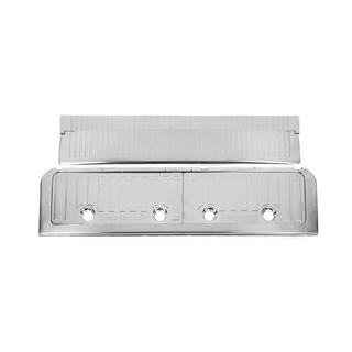 Juego de insertos de maletero en acero inoxidable Toyota Land Cruiser 200 2007-2021 foto 4