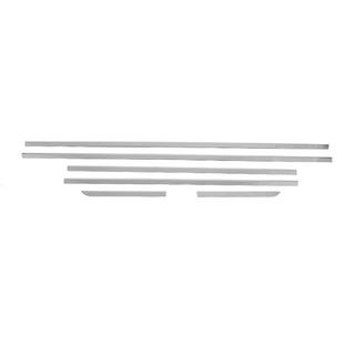 Molduras de ventanas acero inoxidable (6 piezas) Land Rover Freelander II 2006–2014 foto 2