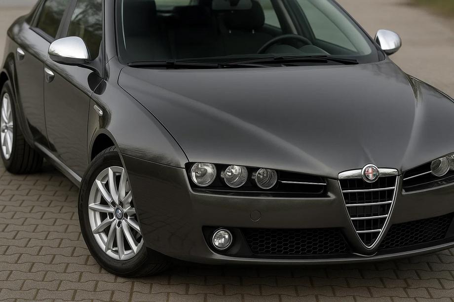 Alfa Romeo 159 2005–2011 Cubiertas de Espejos (2 uds, Acero Inoxidable) Carmos Image