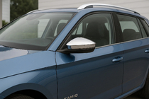 Skoda Kamiq 2019- Cubiertas de Espejos (2 uds, Acero Inoxidable) Carmos foto 1