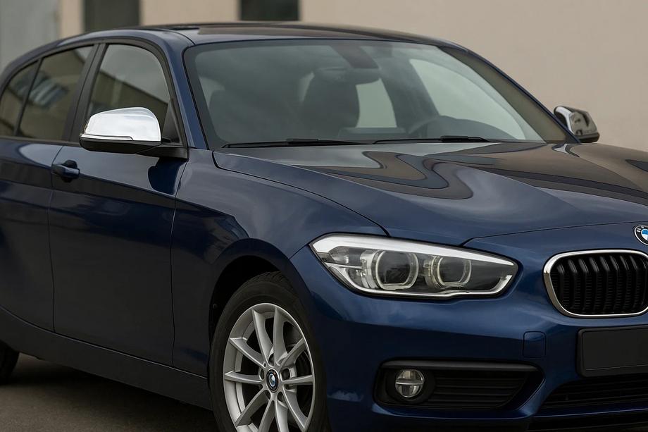BMW 1 Series F20/F21 2011-2019 Cubiertas de Espejos (2 uds, Acero Inoxidable) Carmos Foto 3