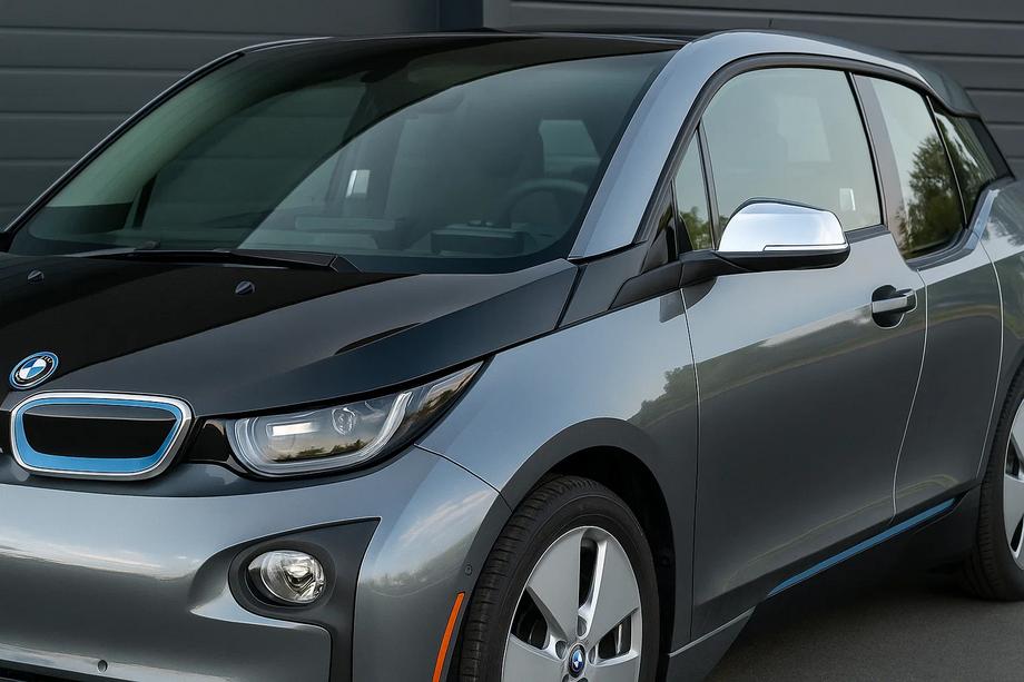 BMW I3 2013-2022 Cubiertas de Espejos (2 uds, Acero Inoxidable) Carmos Foto 3