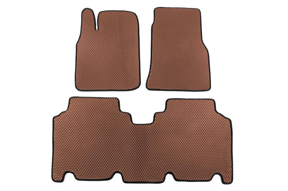 Mercedes A-class W168 1997-2004 Alfombrillas EVA (Marrón) (Long) Image