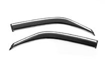 Volkswagen Crafter 2006-2016 Deflectores de Ventana (2 uds, EuroCap, Cromo) foto 2