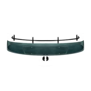 Visera de parabrisas en el marco (negro brillante semitransparente, 5mm) Mercedes Sprinter W906 2006–2018 foto 1