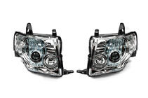 Mitsubishi Pajero Wagon IV 2006-2021 Faros Delanteros OEM (2 uds) foto 6