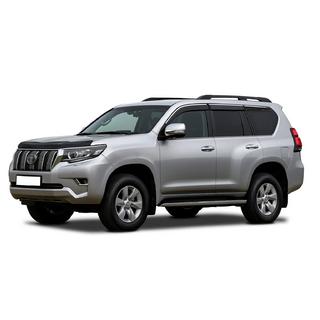 Deflectores de ventana con moldura cromada Niken Luxury (6 uds) Toyota Land Cruiser Prado 150 2009-2023 foto 1