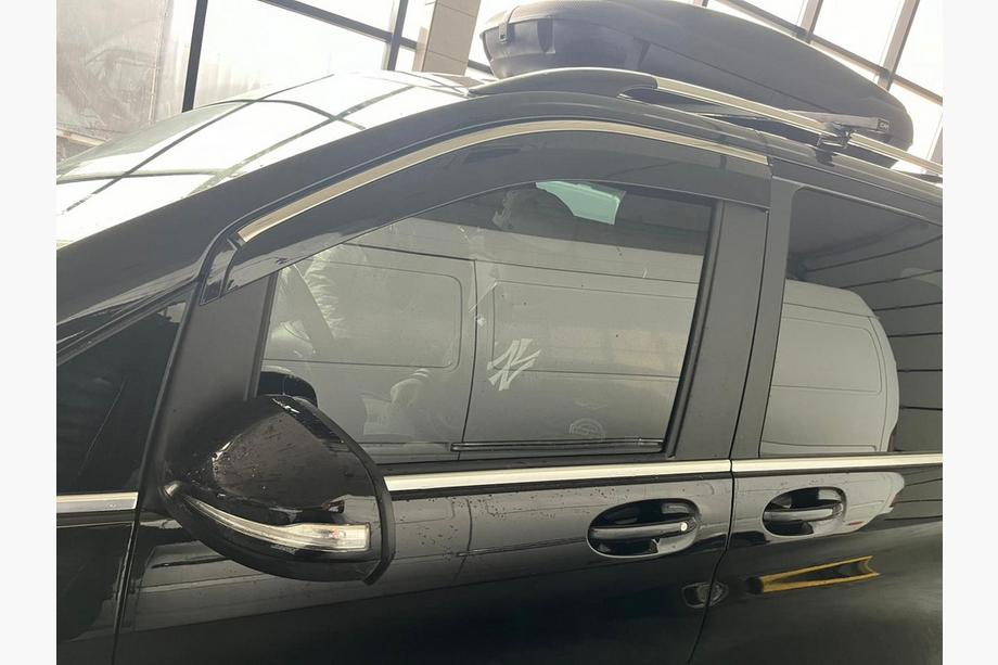 Mercedes Vito/V-class W447 2014- Deflectores de ventana con moldura cromada (2 uds, Niken Future) Image