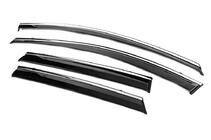Volkswagen ID.4 2020- Deflectores de Ventana con Moldura Cromada Niken Luxury (4 uds) foto 3