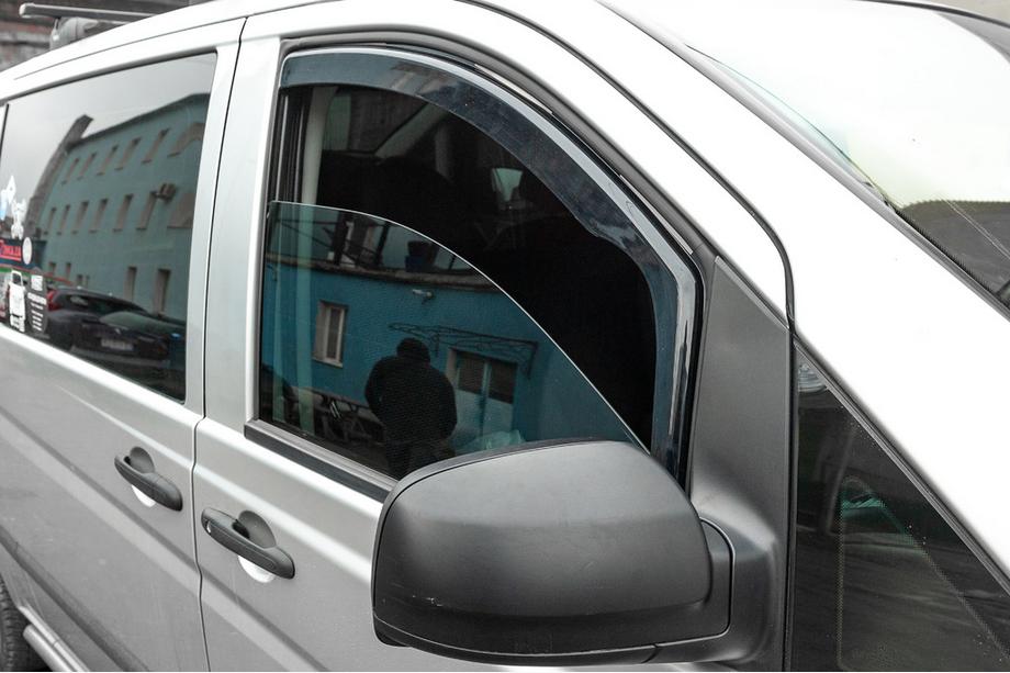 Mercedes Vito W639 2004-2014 Deflectores de viento insertables Niken Luxury (2 uds) Foto 9