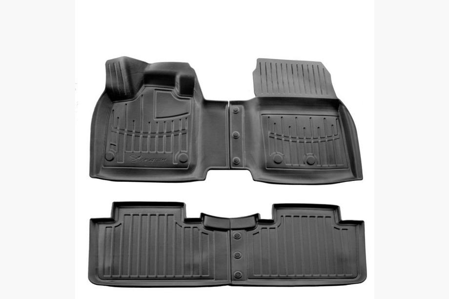 Nissan Ariya 2022- Alfombrillas de goma 3D para interior (Stingray) Image