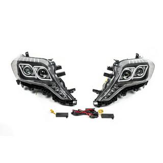 Faros delanteros FullLED (2013-2017, Juego de 2) Toyota Land Cruiser Prado 150 2009-2023 foto 1