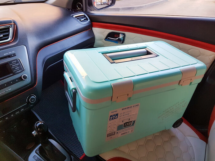 Caja térmica en el coche: un asistente indispensable en la carretera
