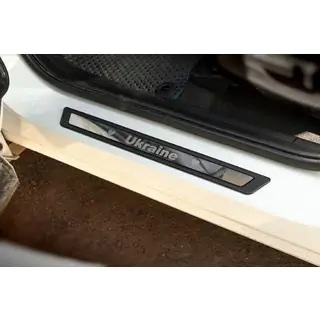 Protecciones de estribo Honda eNP1 (Ucrania, 4 uds., acero inoxidable) Honda eNP1 2022- foto 2