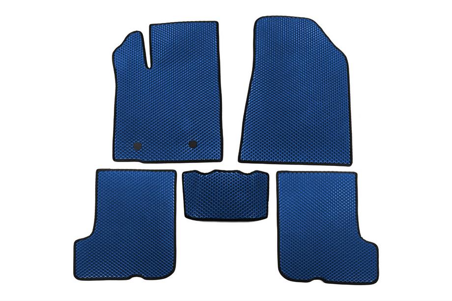 Dacia Sandero 2007-2013 Alfombrillas EVA (Azul) Image