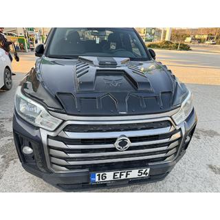 Toma de aire de capó Dragon (ABS) SsangYong Musso ІІ 2018- foto 2