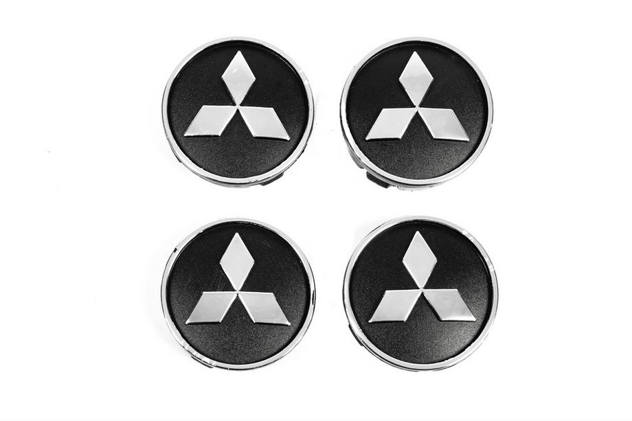 Mitsubishi Tapacubos negros mit5955tur-b (59mm a 55mm, 4 uds) Foto 1