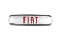 Fiat Emblema de aluminio para alfombrillas (1 ud) foto 1