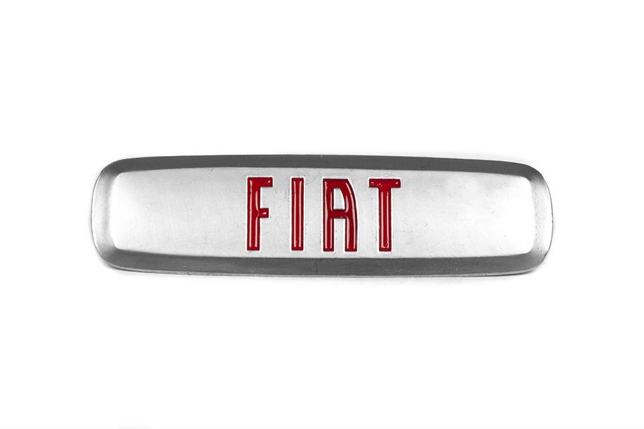 Fiat Emblema de aluminio para alfombrillas (1 ud) Image