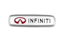 Infiniti Emblema de aluminio para alfombrillas (1 ud) foto 1