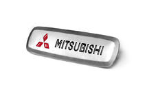 Mitsubishi Emblema de aluminio para alfombrillas (1 ud) foto 2
