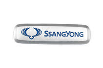 SsangYong Emblema de aluminio para alfombrillas (1 ud) foto 1