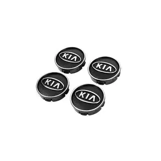 Tapacubos Negros kia60tur-bl (59mm a 55mm, 4 uds) foto 1