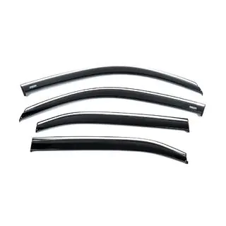 Deflectores de ventana con moldura cromada (4 uds, Niken) Honda eNS1 2022- foto 2