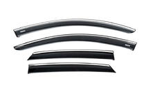 Opel Corsa F 2019- Deflectores de ventana con moldura cromada (4 uds, Niken) foto 1