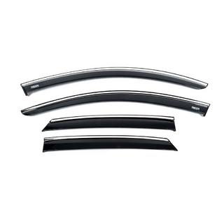Deflectores de ventana con moldura cromada (4 uds, Niken) Opel Corsa F 2019- foto 1