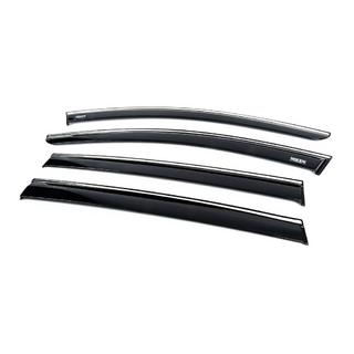 Deflectores de ventana con moldura cromada (4 uds, Niken) Dacia Sandero 2021- foto 2