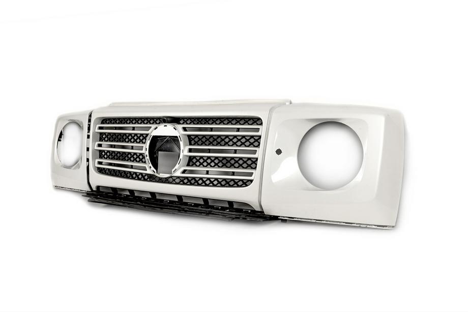 Mercedes G class W463 2018-2024 Parrilla y Cubiertas de Faros (Original) Image