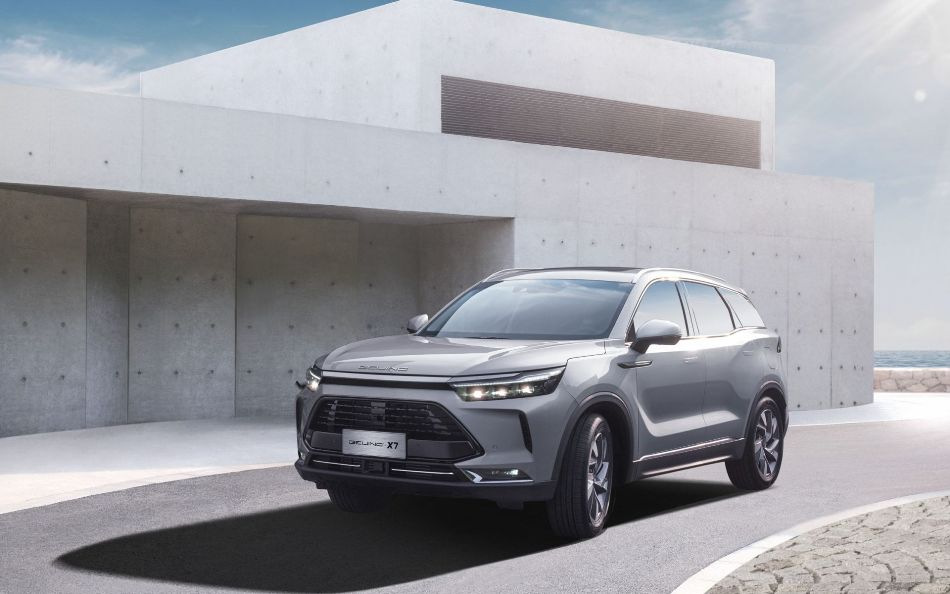 BAIC X7: un competidor elegante en el segmento de los crossover de tamaño medio
