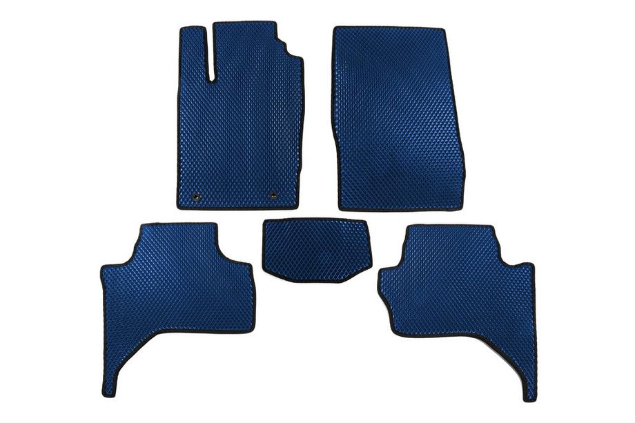 Fiat Fullback 2016- Alfombrillas EVA (Azul) Image